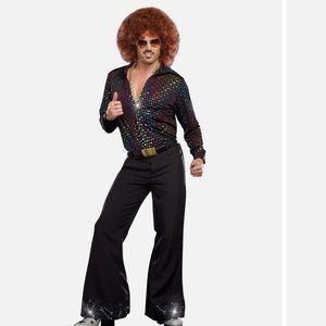 Disco Dude Costume by Dreamgirl 🎉🖤💖💜💛🧡🩷